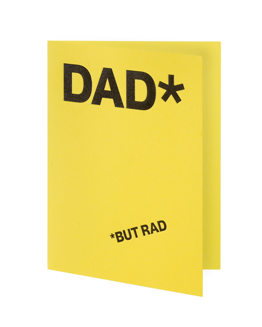 Dad, but Rad