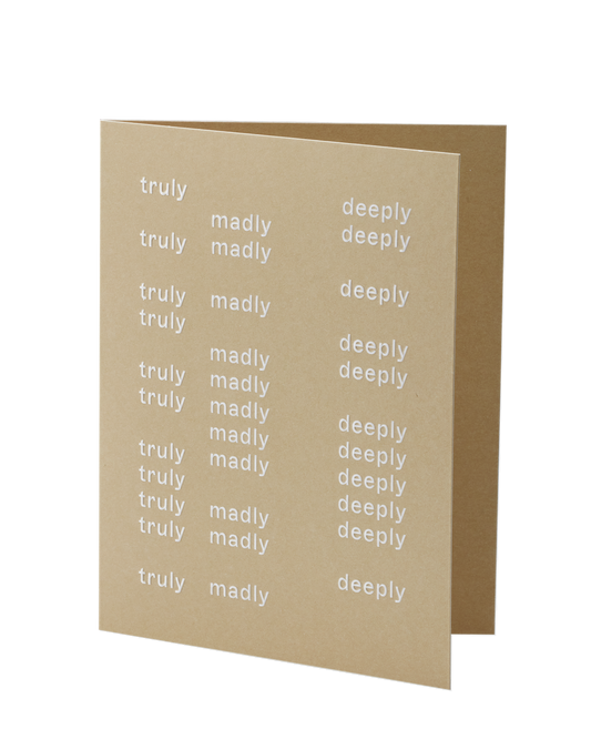 Truly Madly Deeply 01